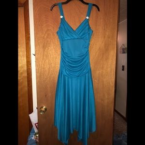 NWOT Blue/Teal Dress!